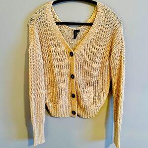Trendy Crop Knit Sweater